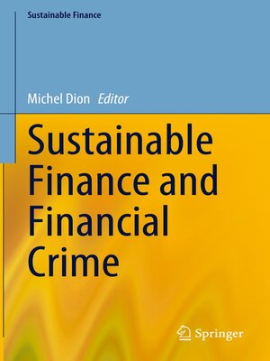 cover image of Sustainable Finance and Financial Crime